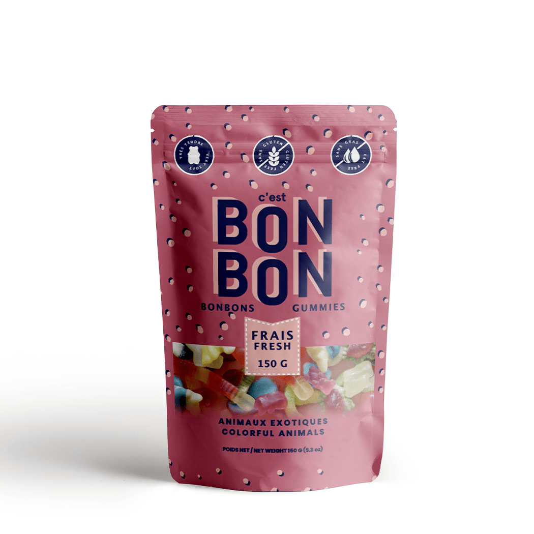 Animaux exotique - Bonbons - Maison Paréa