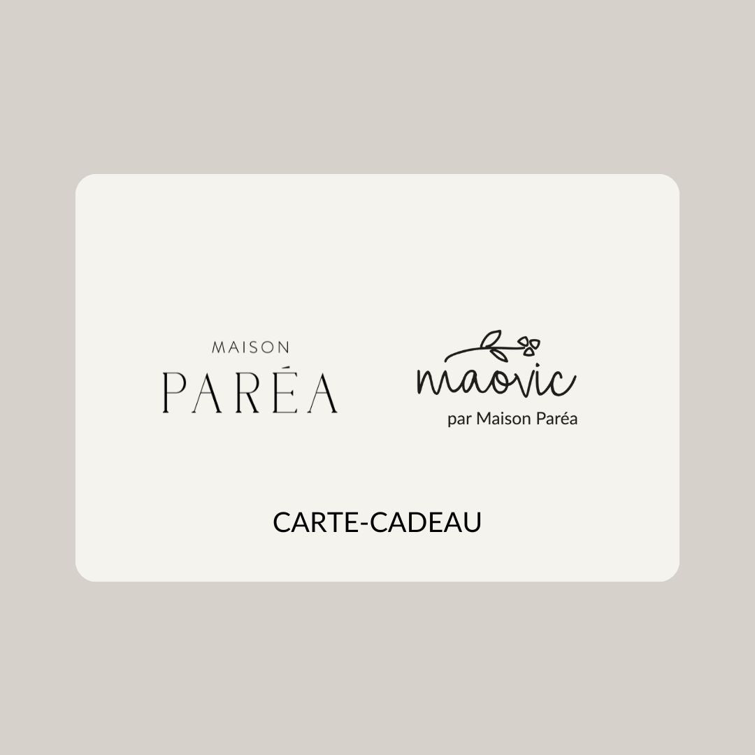 Carte - cadeau Maison Paréa - Maison Paréa