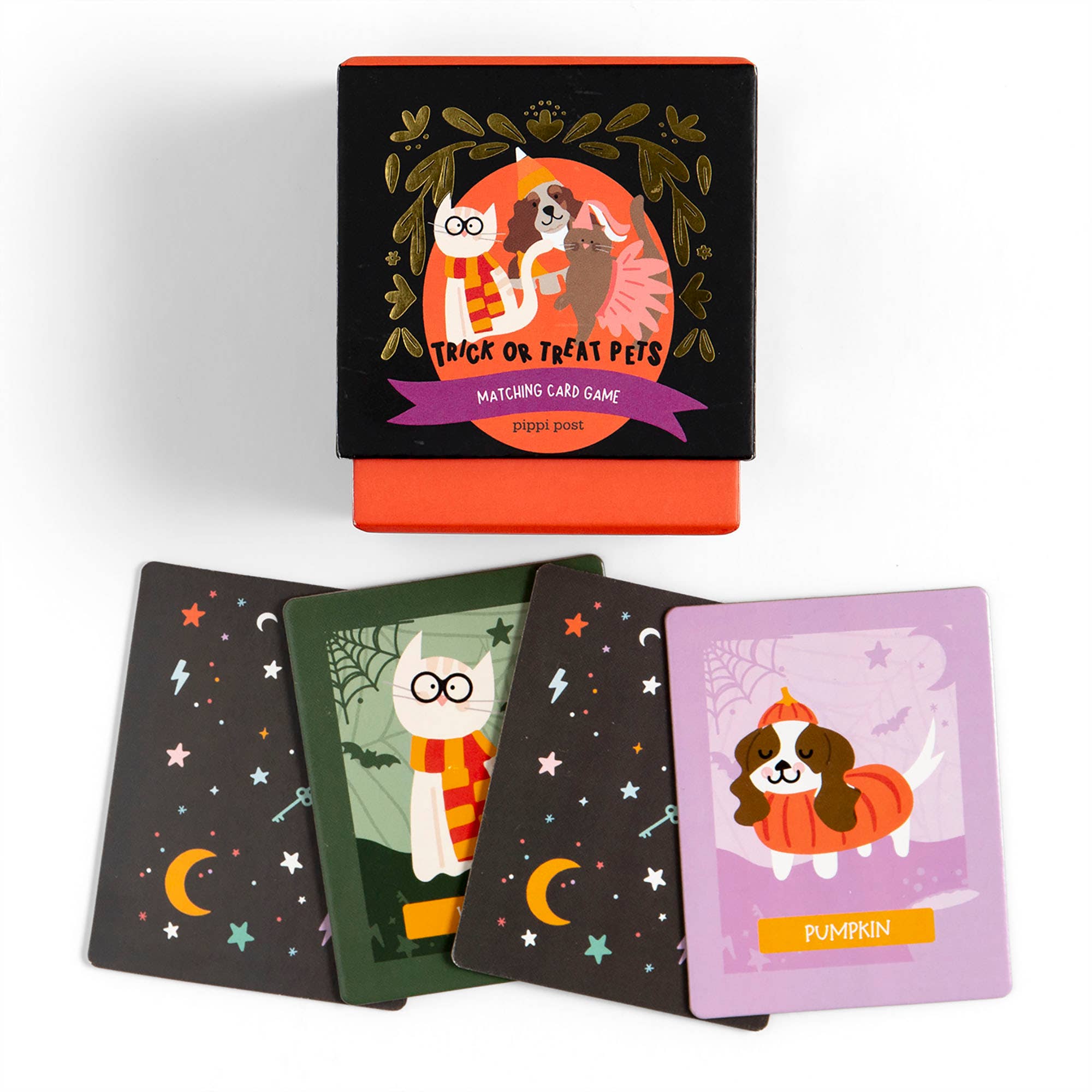 Jeu de mémoire - Les animaux d'Halloween - Maison Paréa