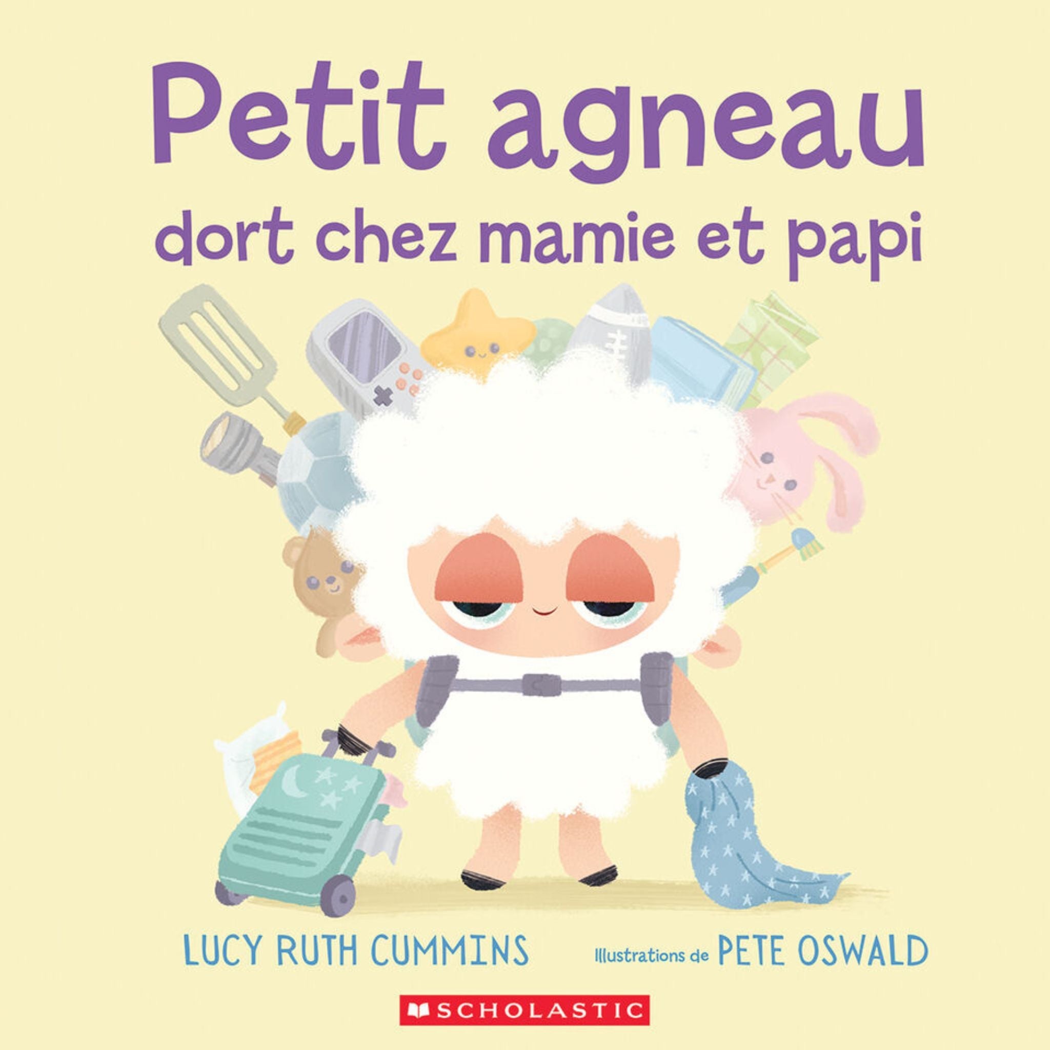 Petit agneau dort chez mamie et papi - Maison Paréa