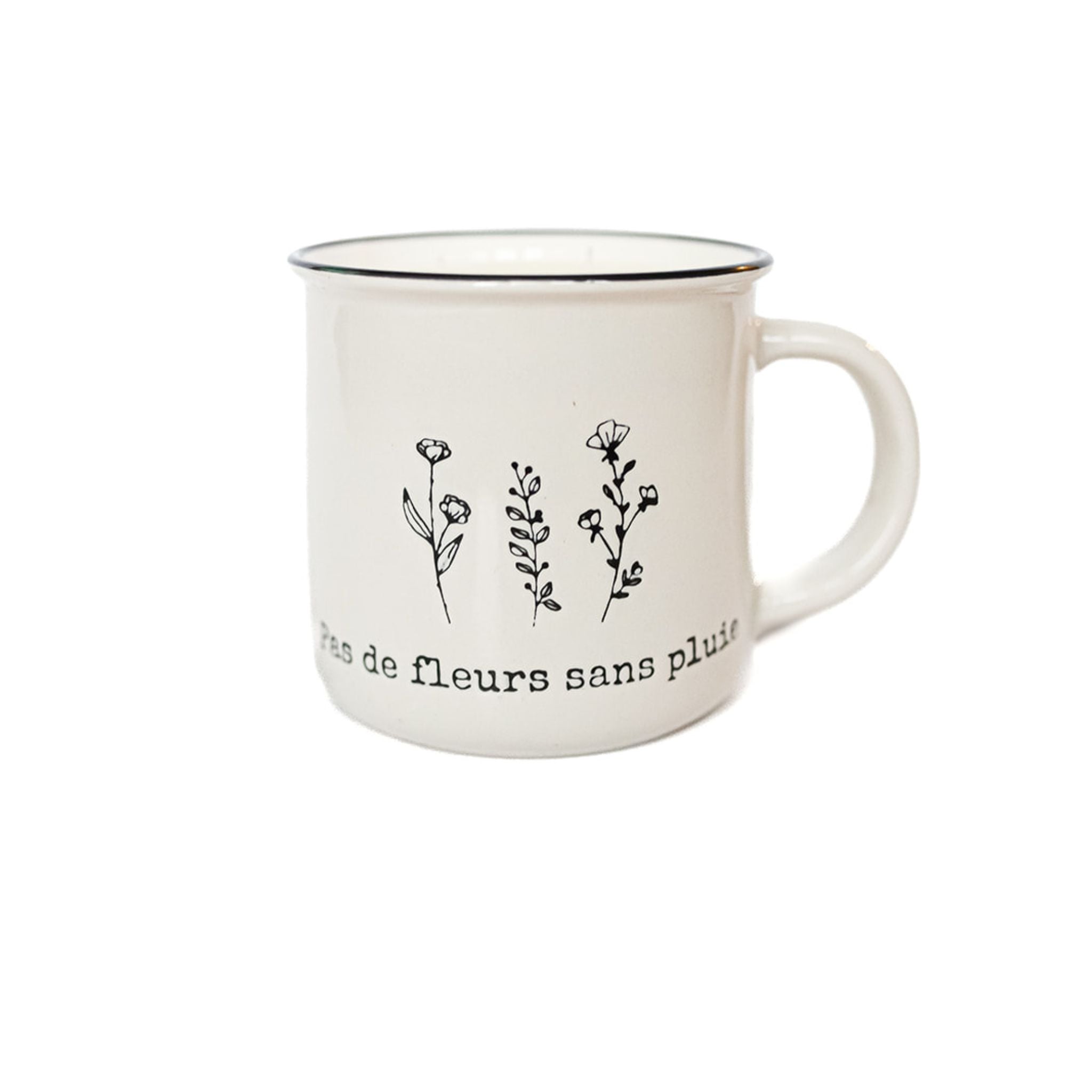 Tasse - Pas de fleurs sans pluie - Maison Paréa